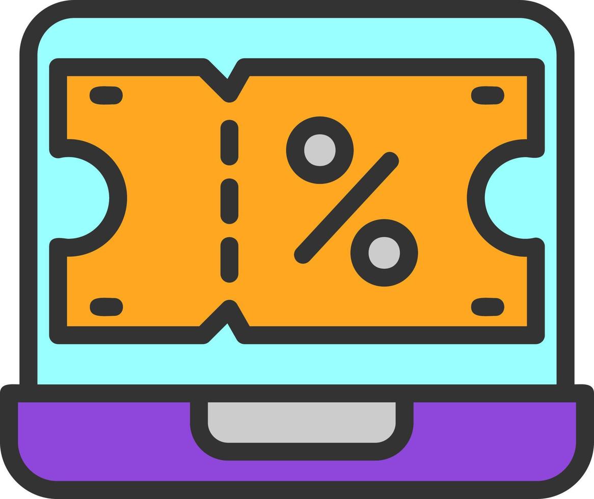 Discount Vector Icon Design