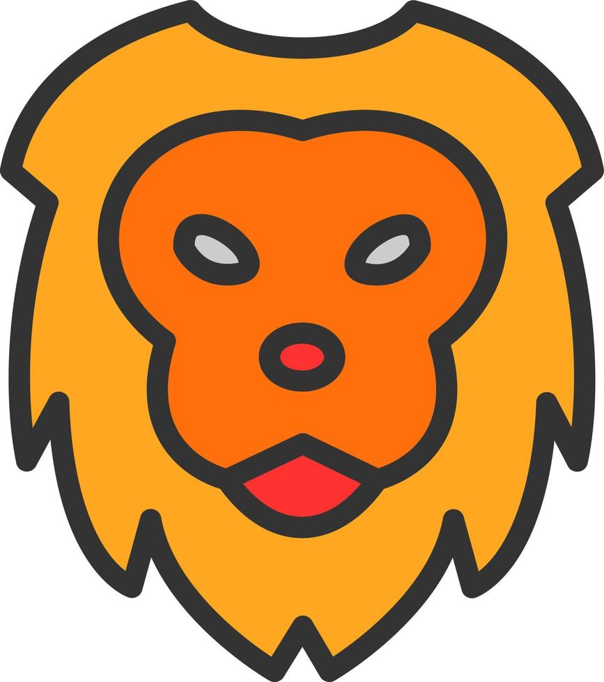 Lion Vector Icon Design