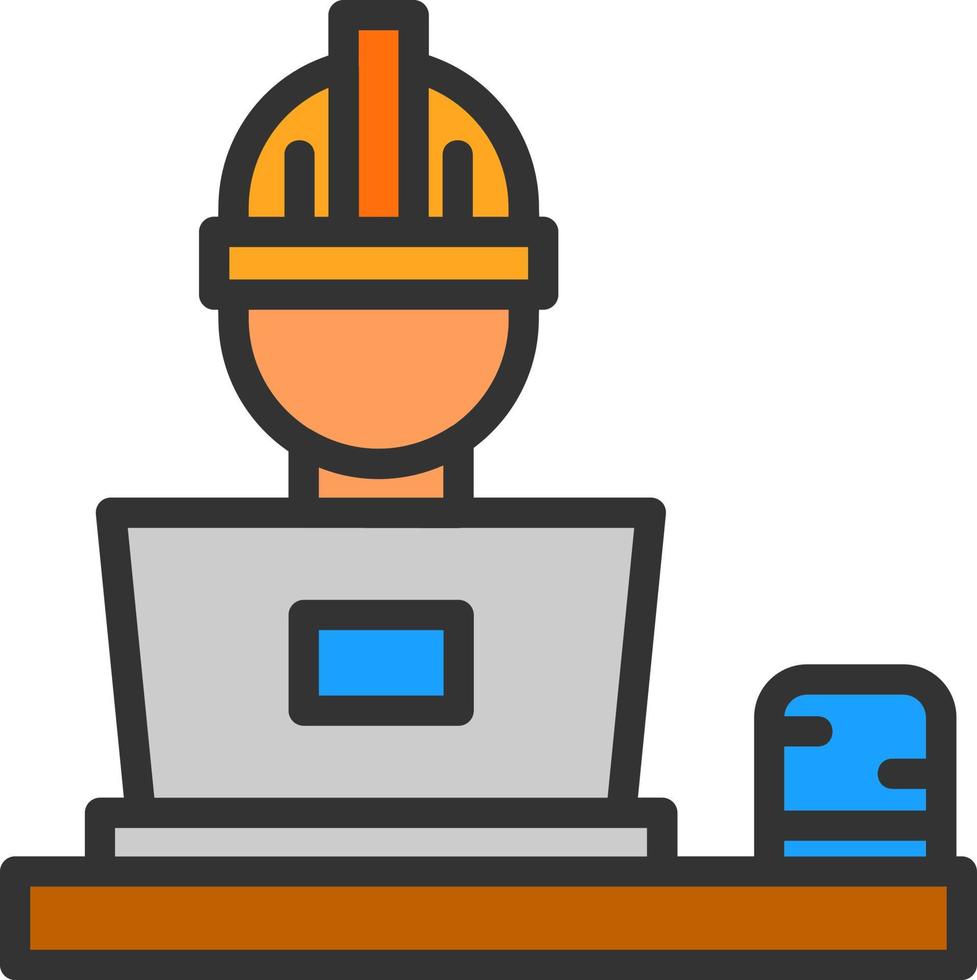 Worker Vector Icon Design