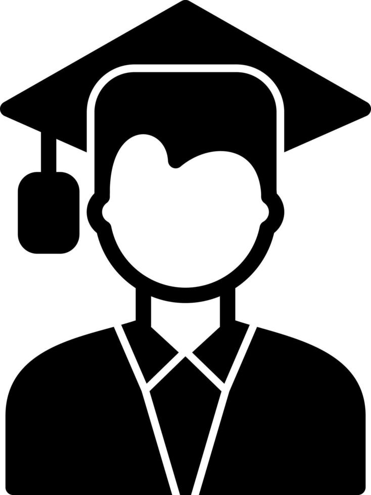 Student Vector Icon Design