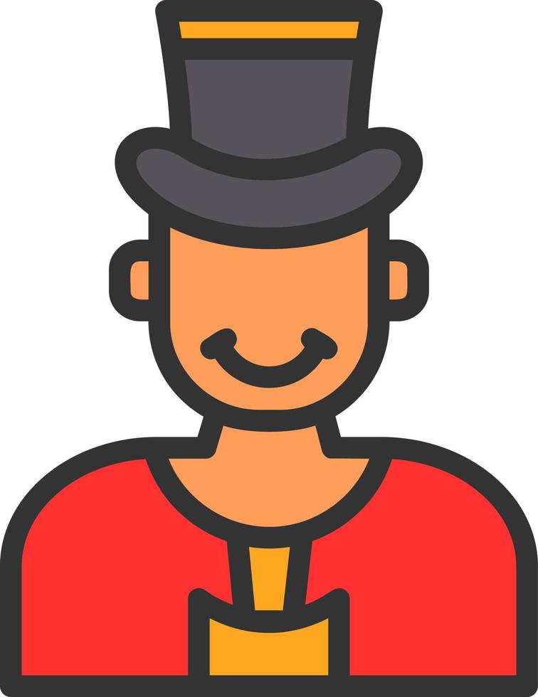 Magician Vector Icon Design