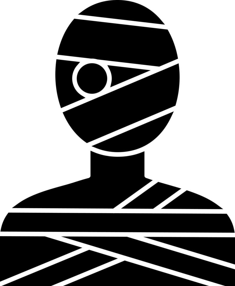 Mummy Vector Icon Design