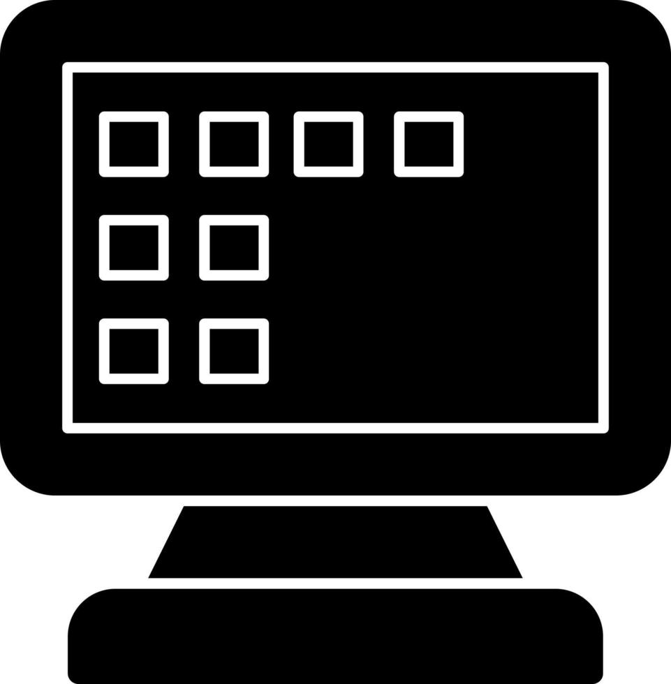 Display Vector Icon Design