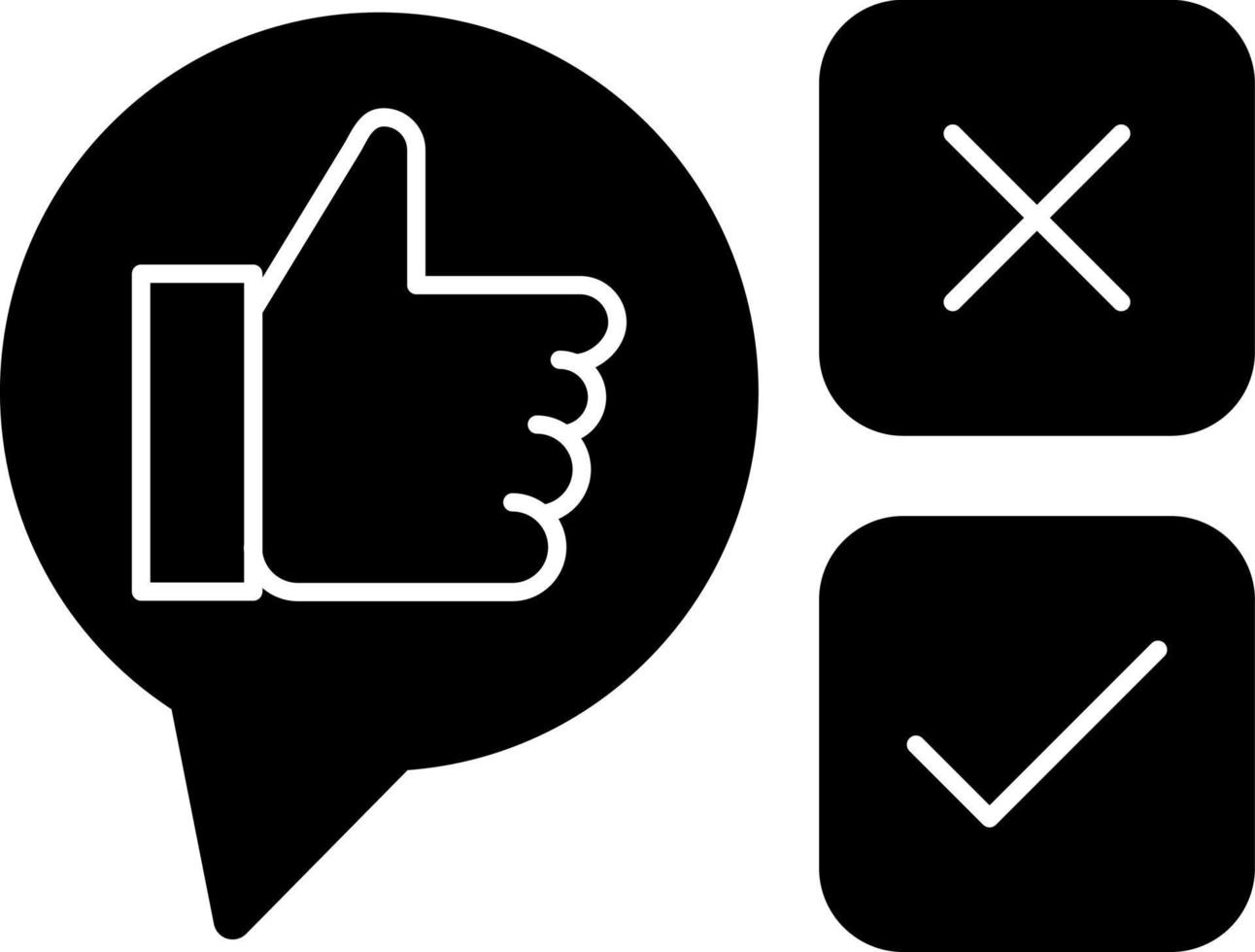 Dissatisfied Vector Icon Design