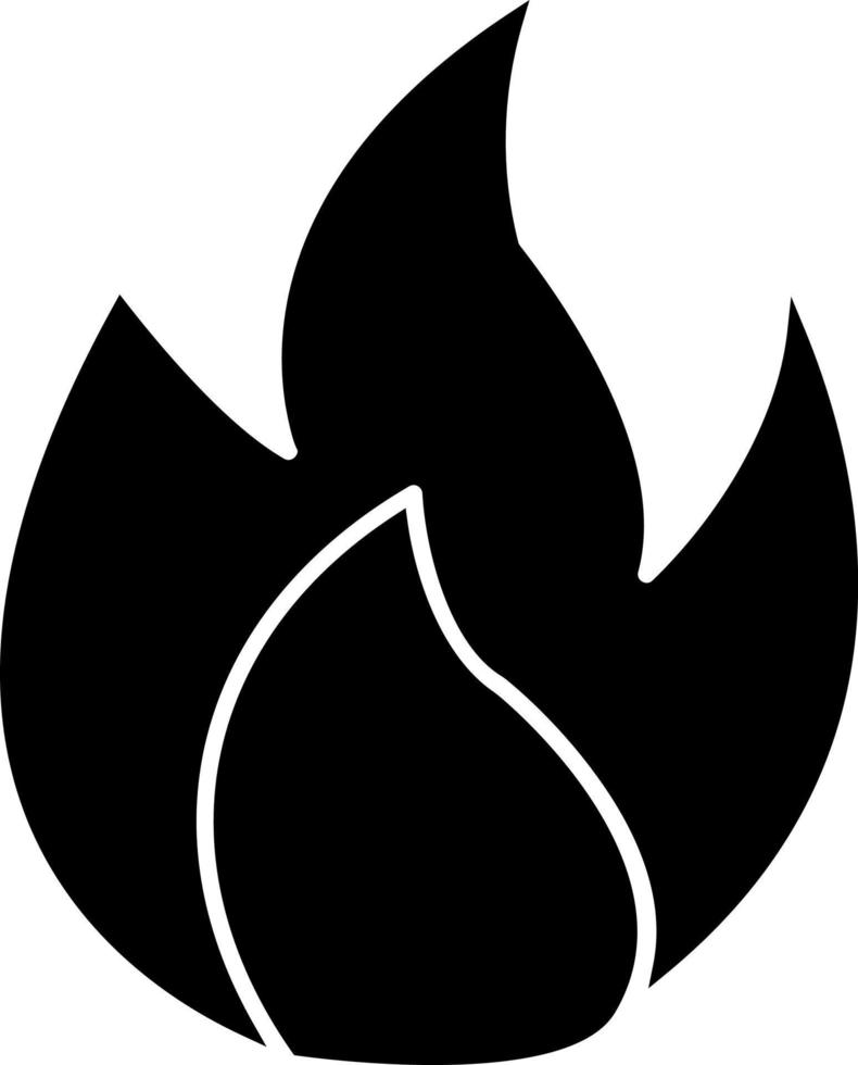 Flame Vector Icon Design