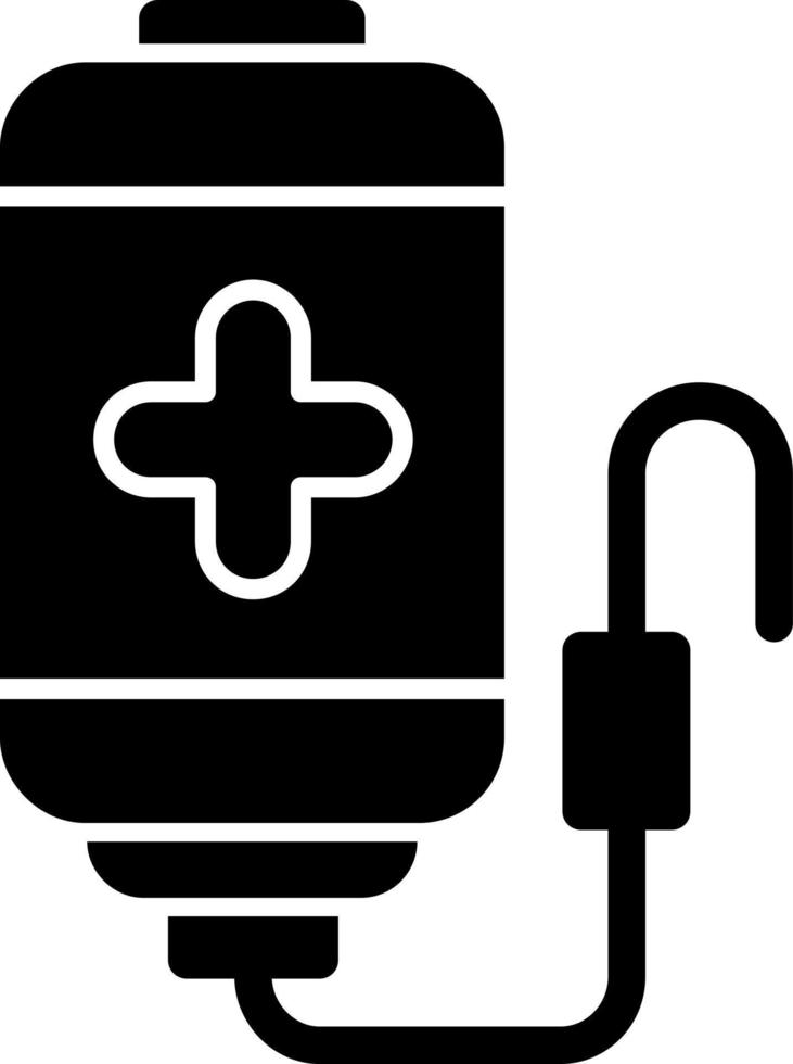 Blood Transfusion Vector Icon Design