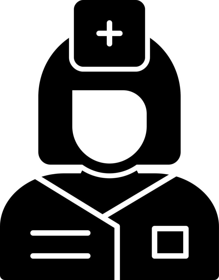 Nurse Vector Icon Design