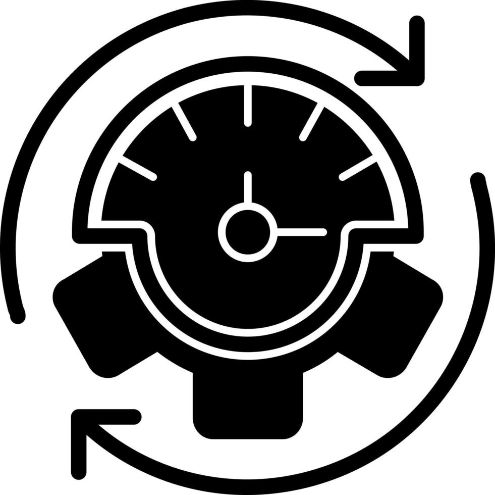 Efficiency Vector Icon Design