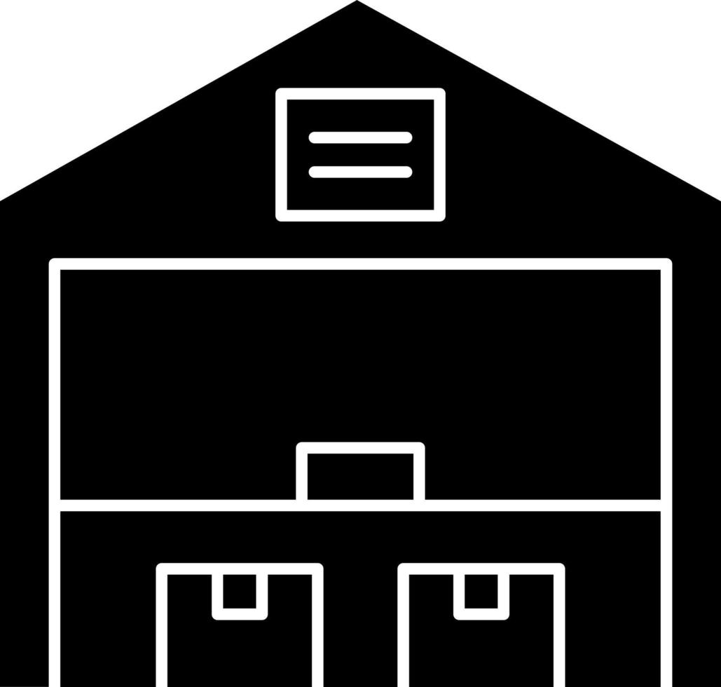 Ware House Vector Icon Design