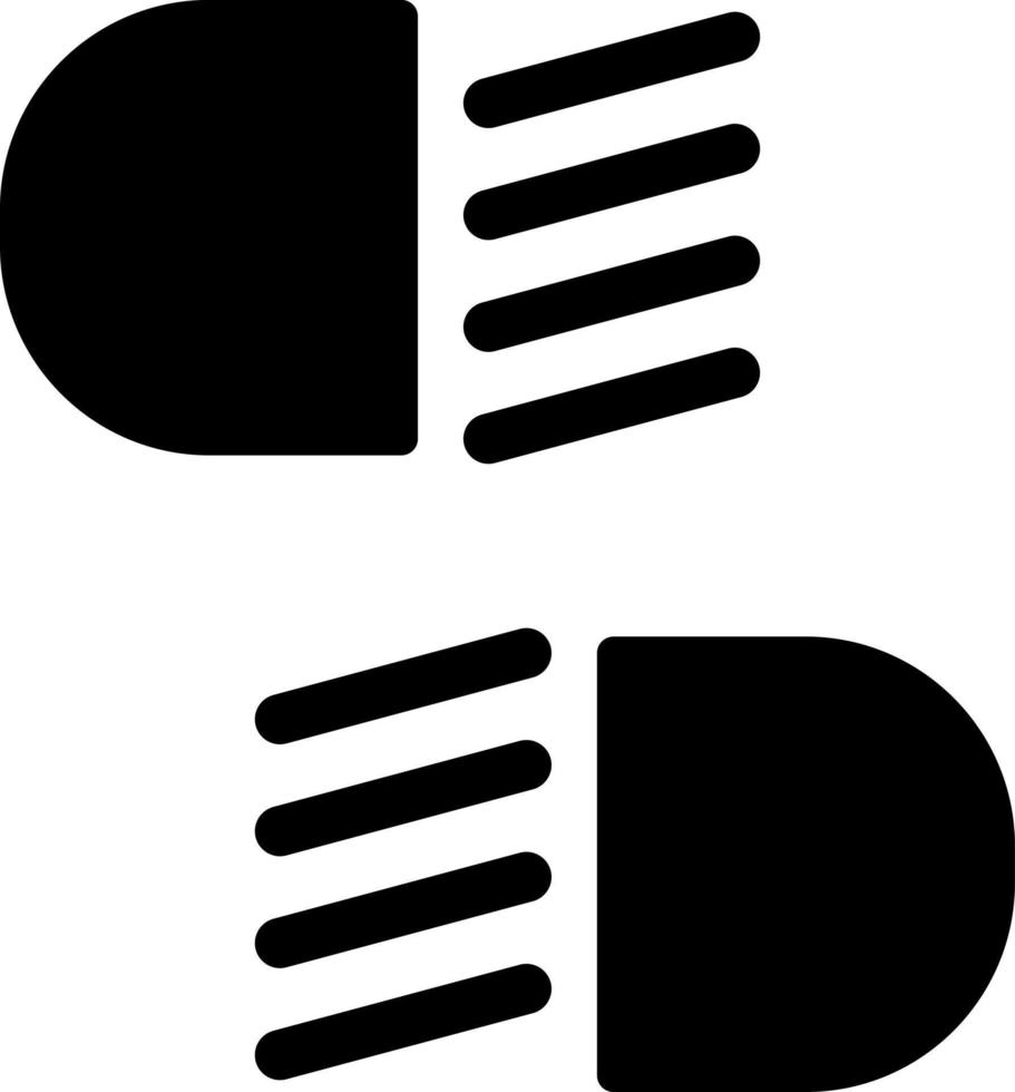Headlight Vector Icon Design