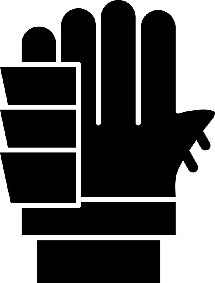 Gloves Vector Icon Design