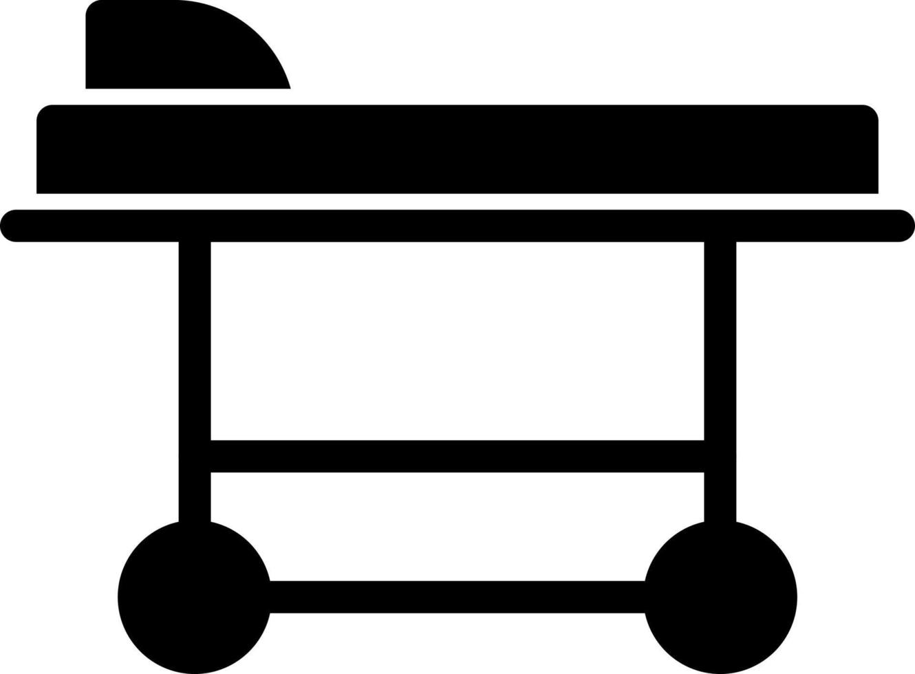 Stretcher Vector Icon Design