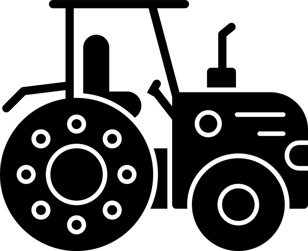 Tractor Vector Icon Design