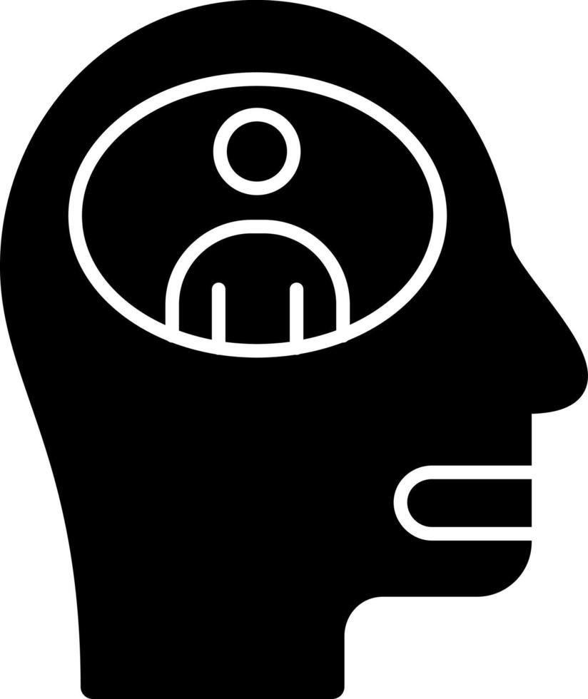 Schizopherenia Vector Icon Design