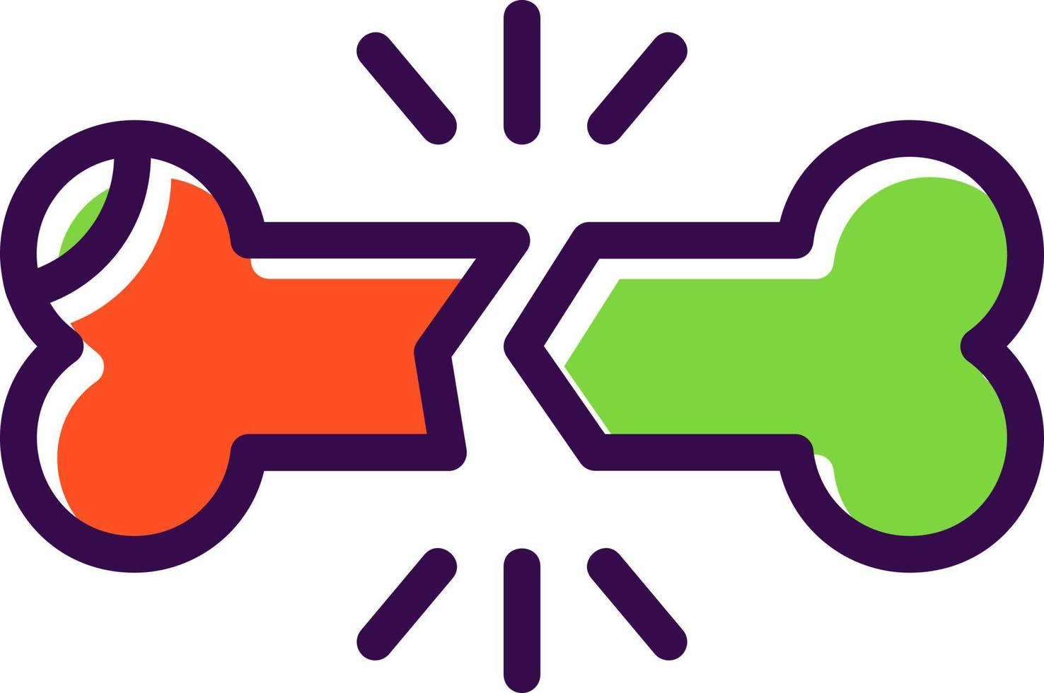 Bone Vector Icon Design