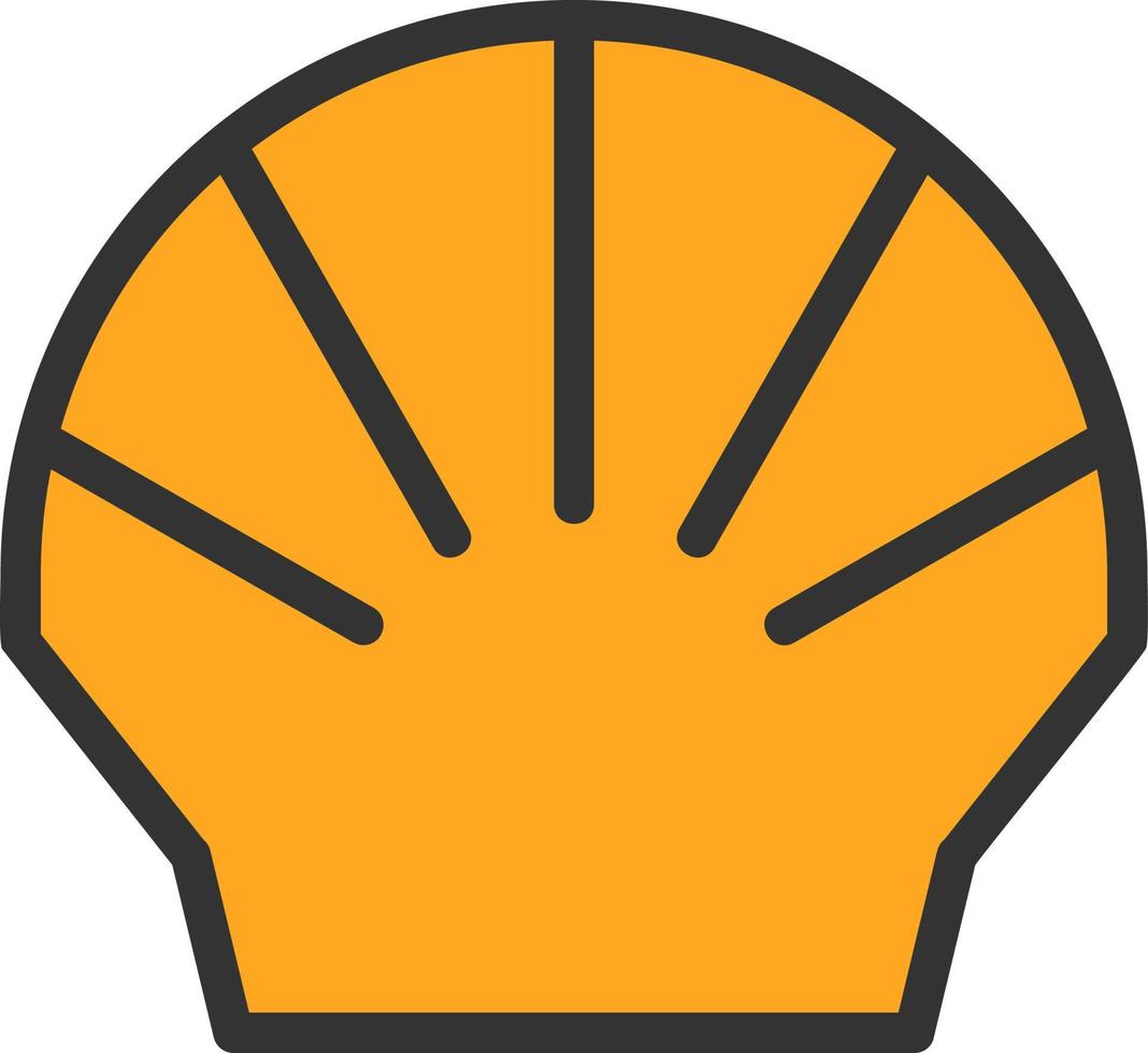 Shell Vector Icon Design