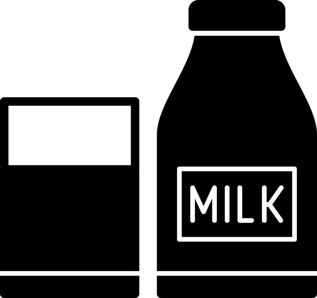 Milk Vector Icon Design