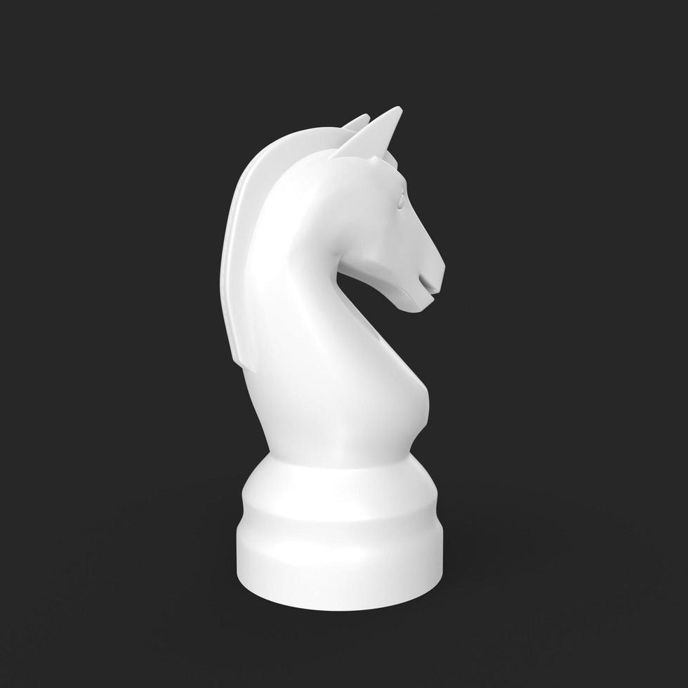 Chess object isolated on background photo