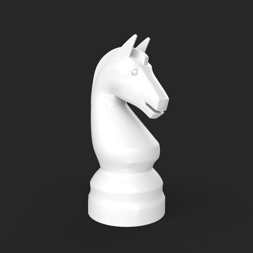 Chess object isolated on background photo