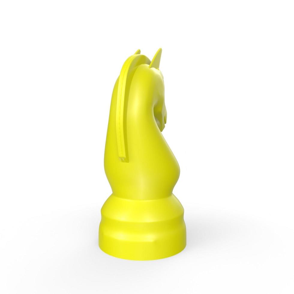 Chess object isolated on background photo