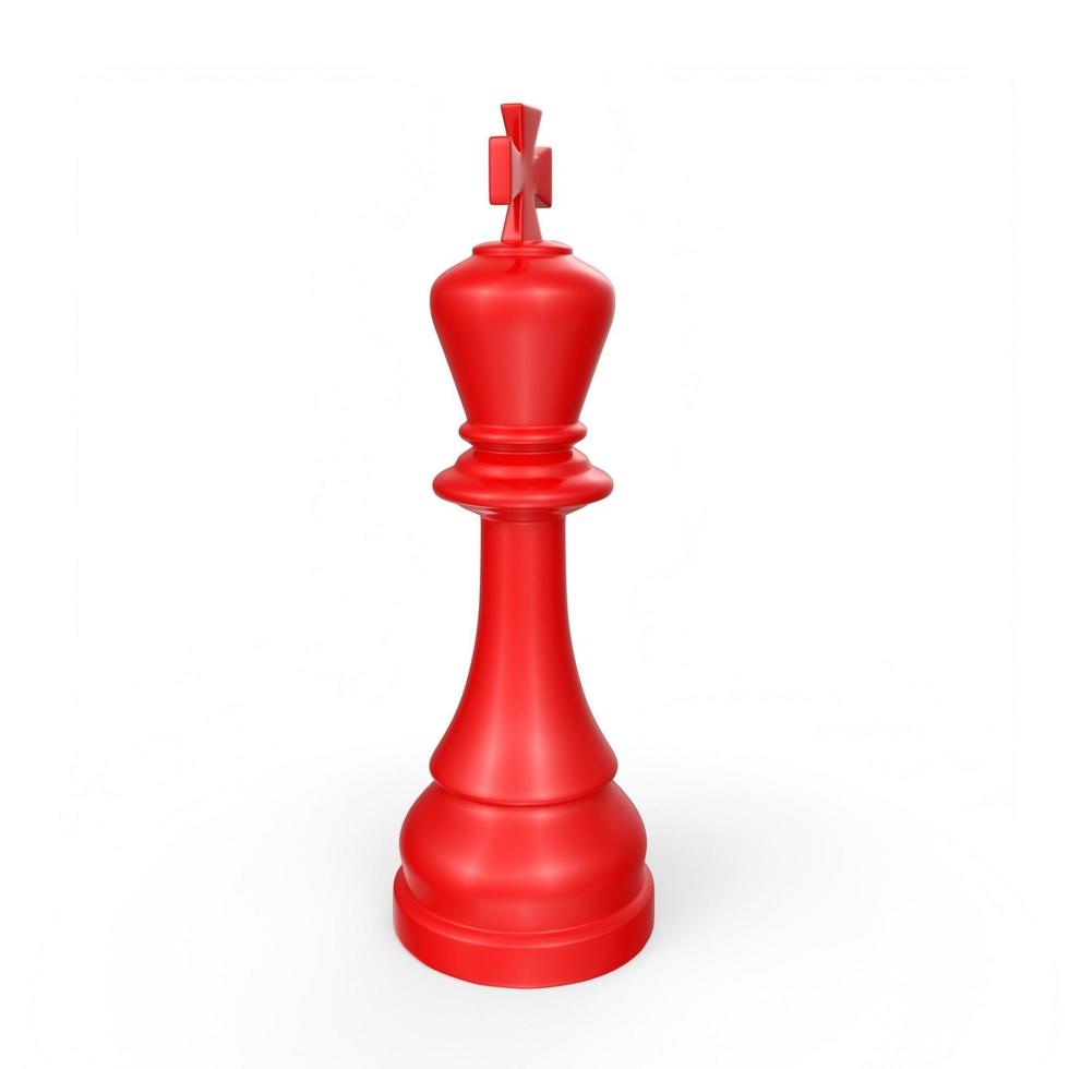 Chess object isolated on background photo