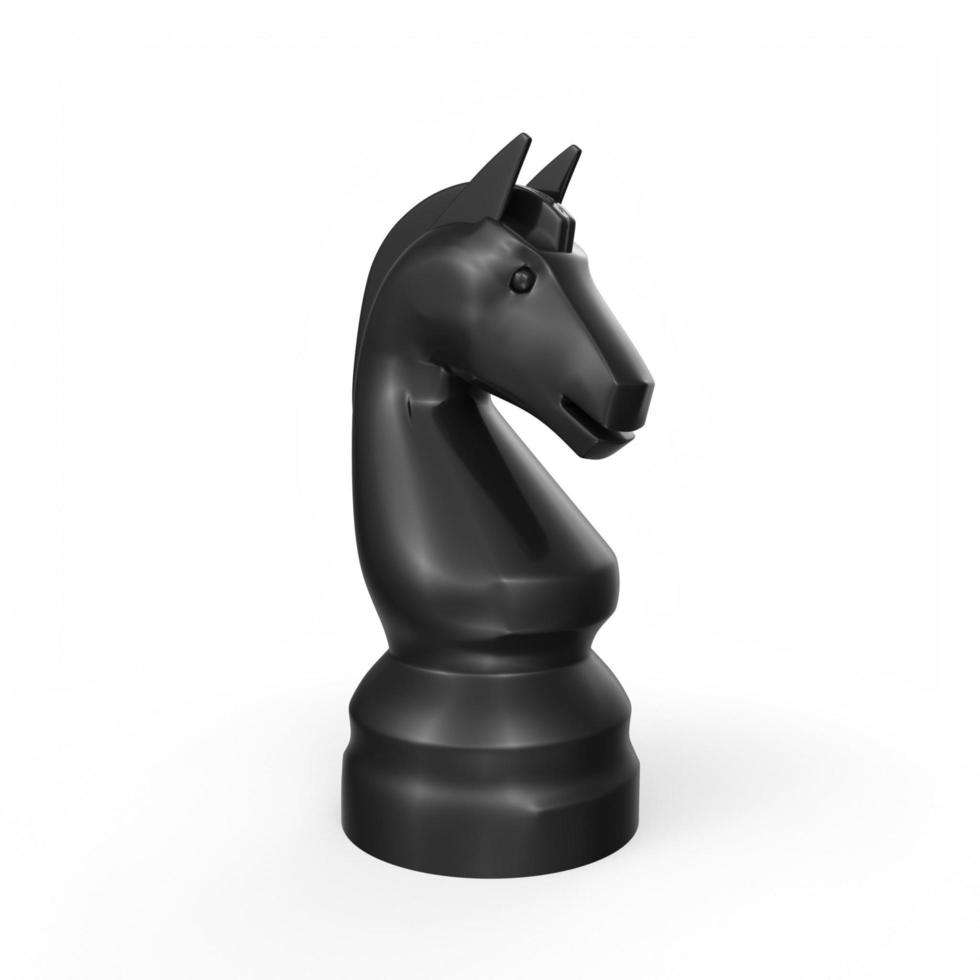 Chess object isolated on background photo