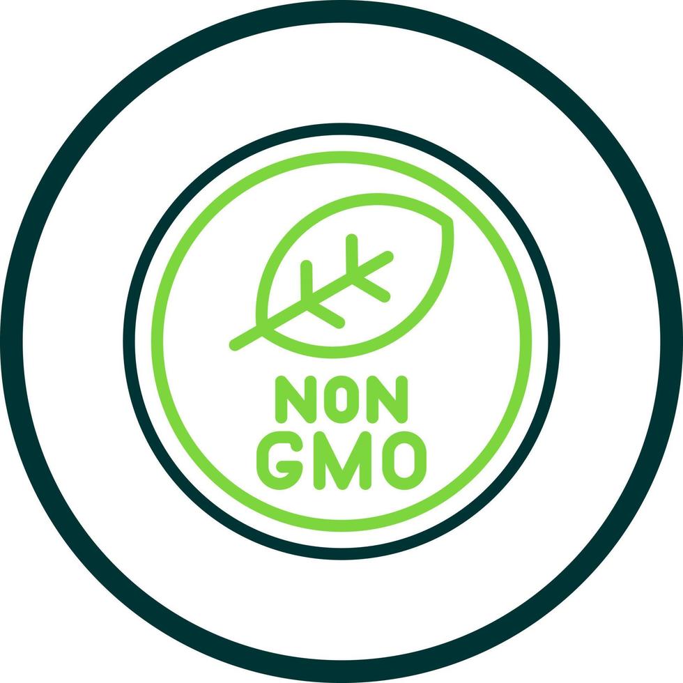 Non Gmo Vector Icon Design