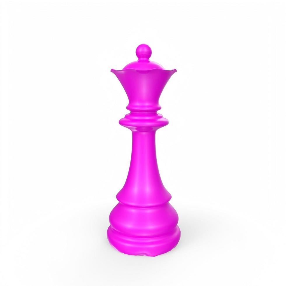 objeto de ajedrez aislado en el fondo foto