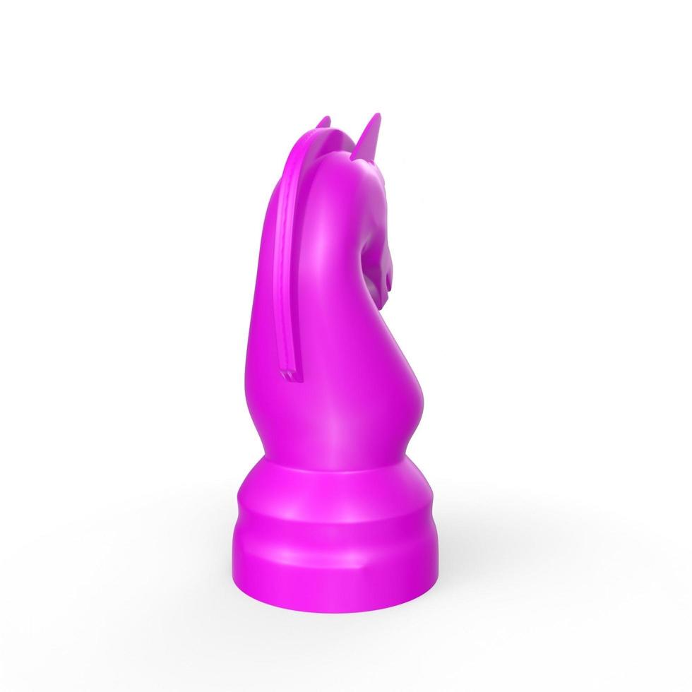 Chess object isolated on background photo