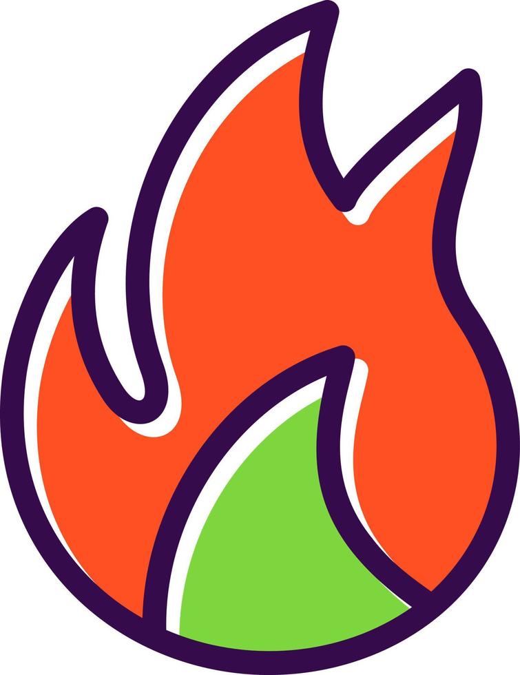 Fire Vector Icon Design