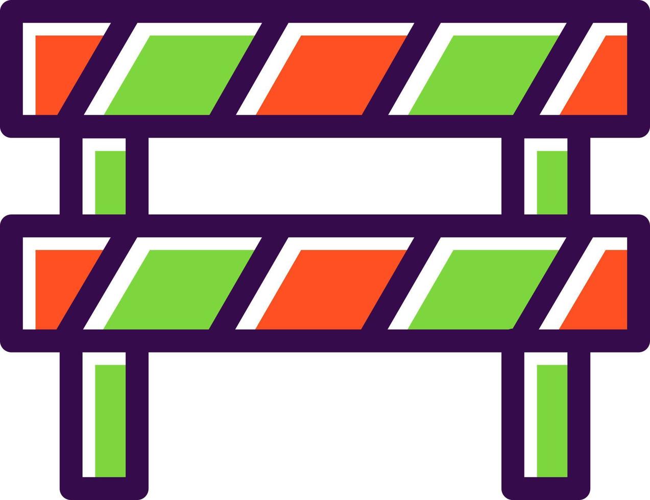 Barrier Vector Icon Design