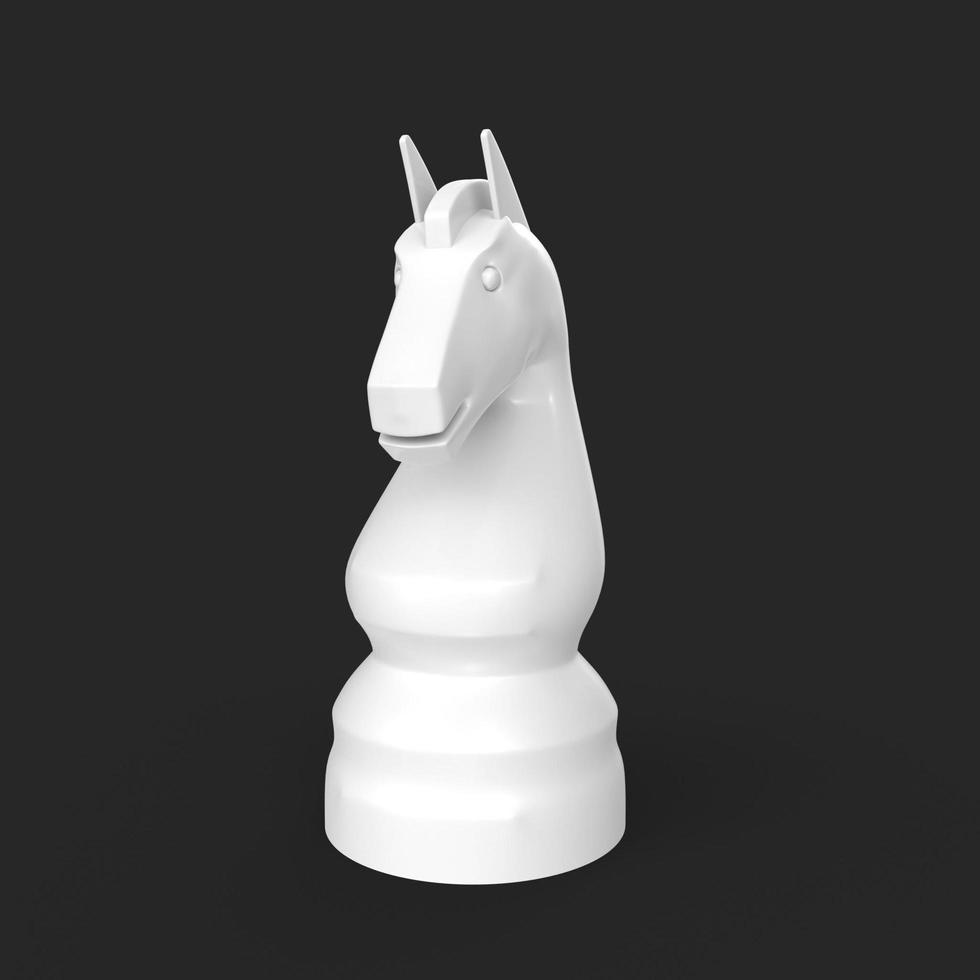 Chess object isolated on background photo