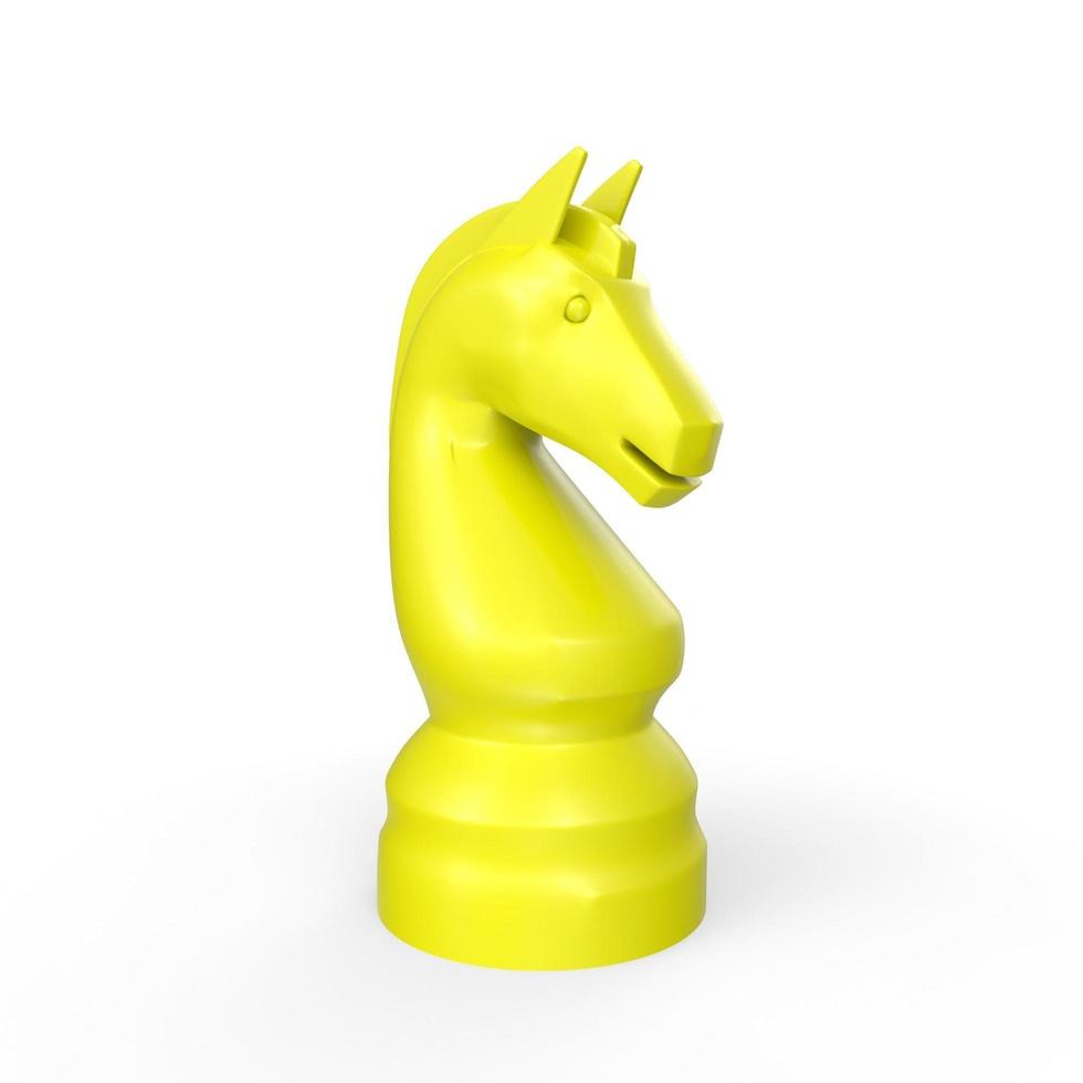 Chess object isolated on background photo