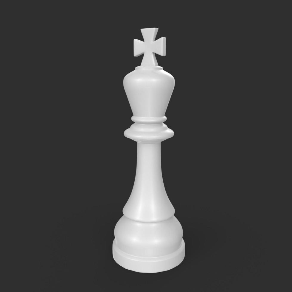 Chess object isolated on background photo