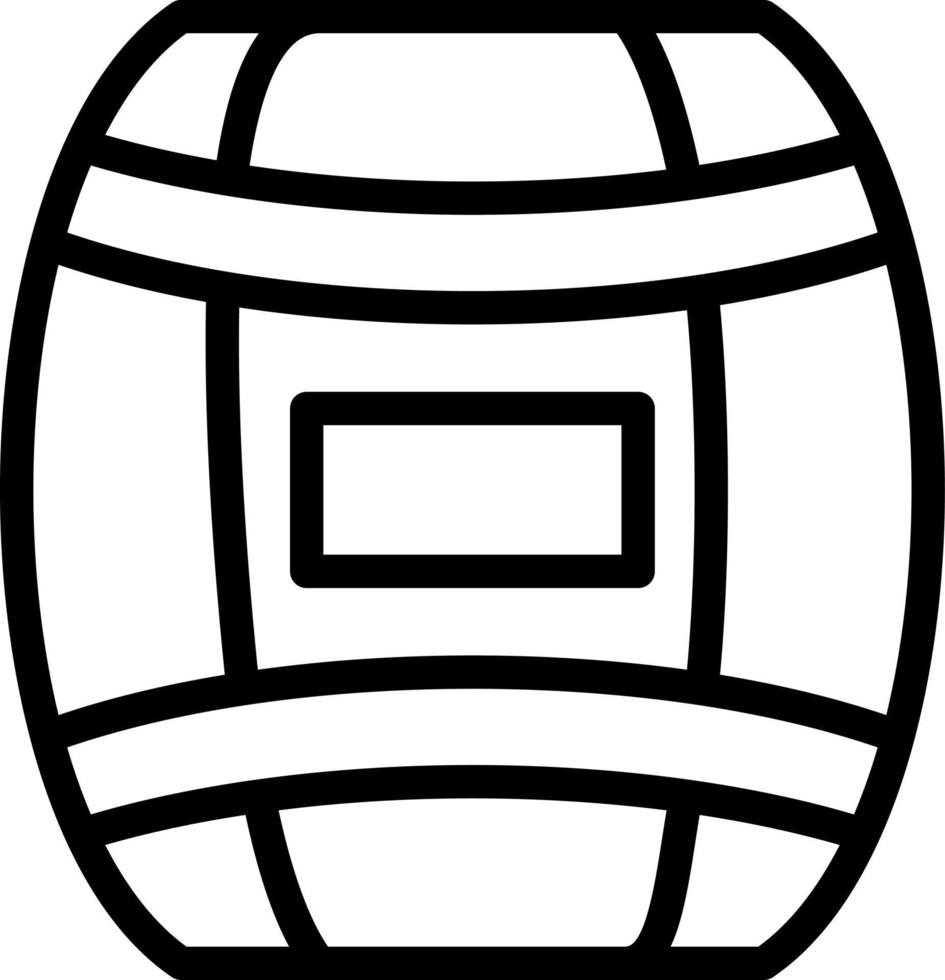 diseño de icono de vector de barril