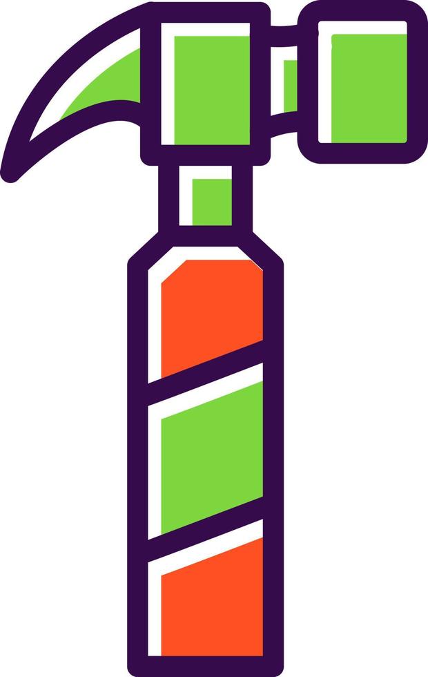 Hammer Vector Icon Design