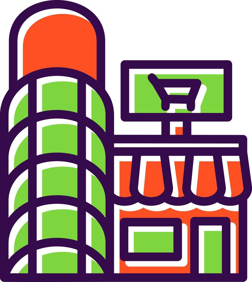 Shopping Store Vector Icon Design