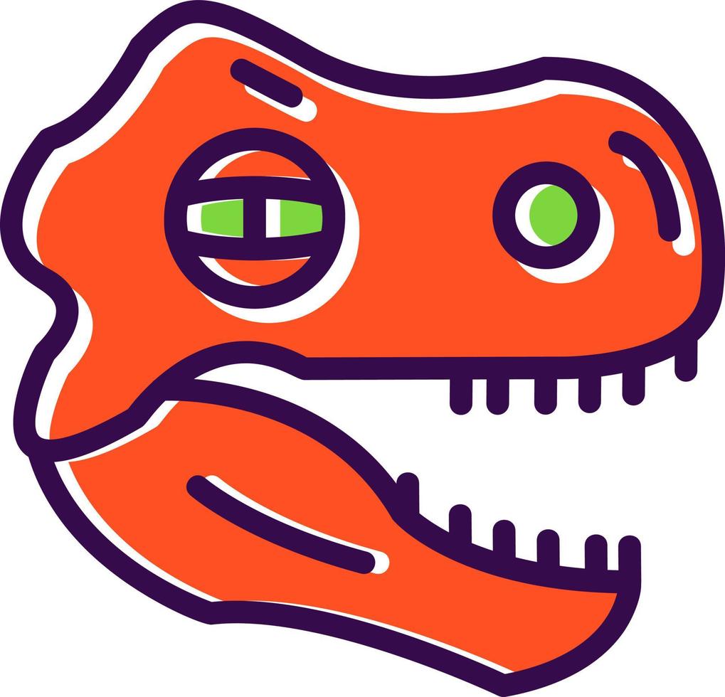 Fossil Vector Icon Design