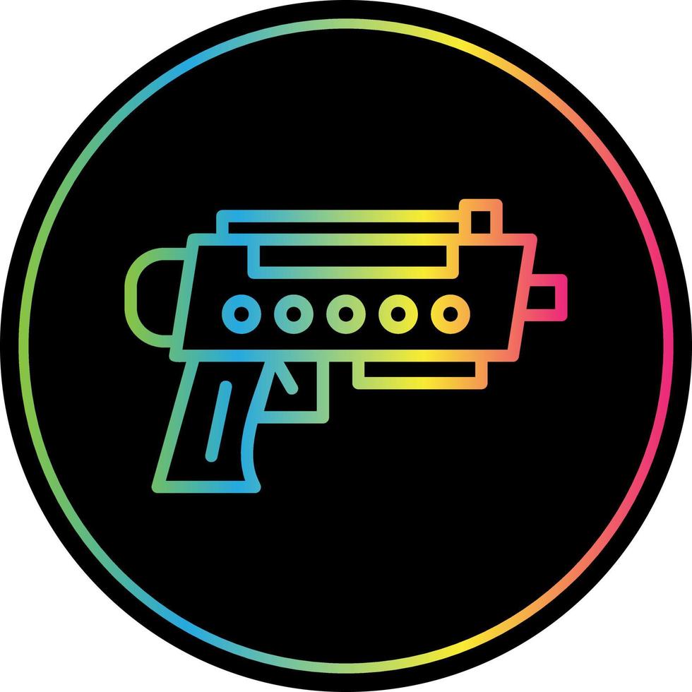 Laser Tag Vector Icon Design