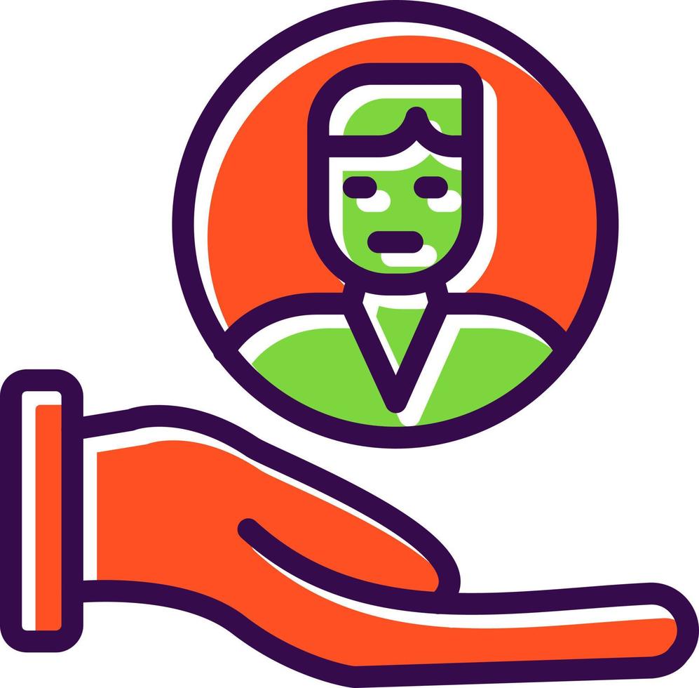 Customer Royality Vector Icon Design