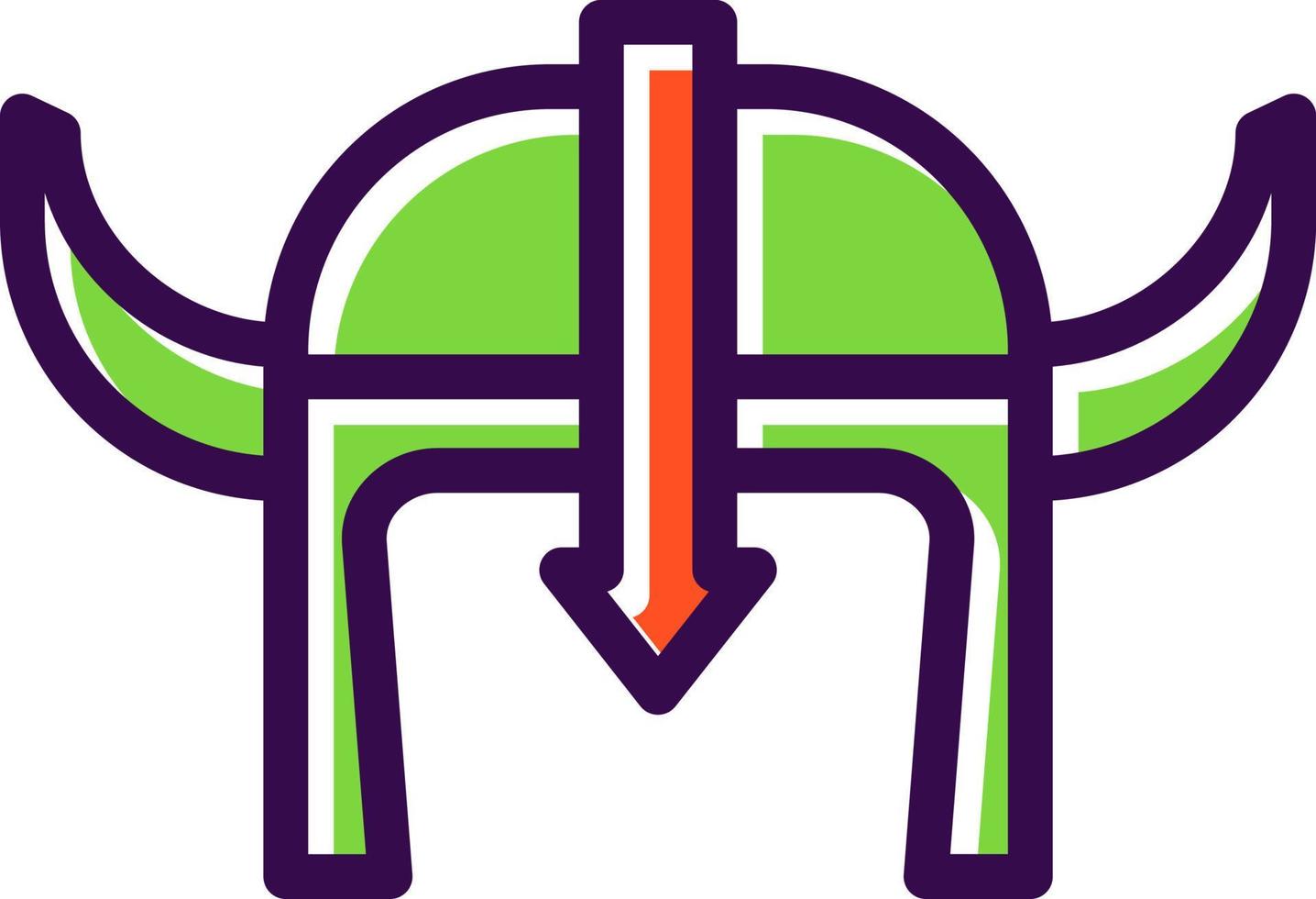 Helmet Vector Icon Design