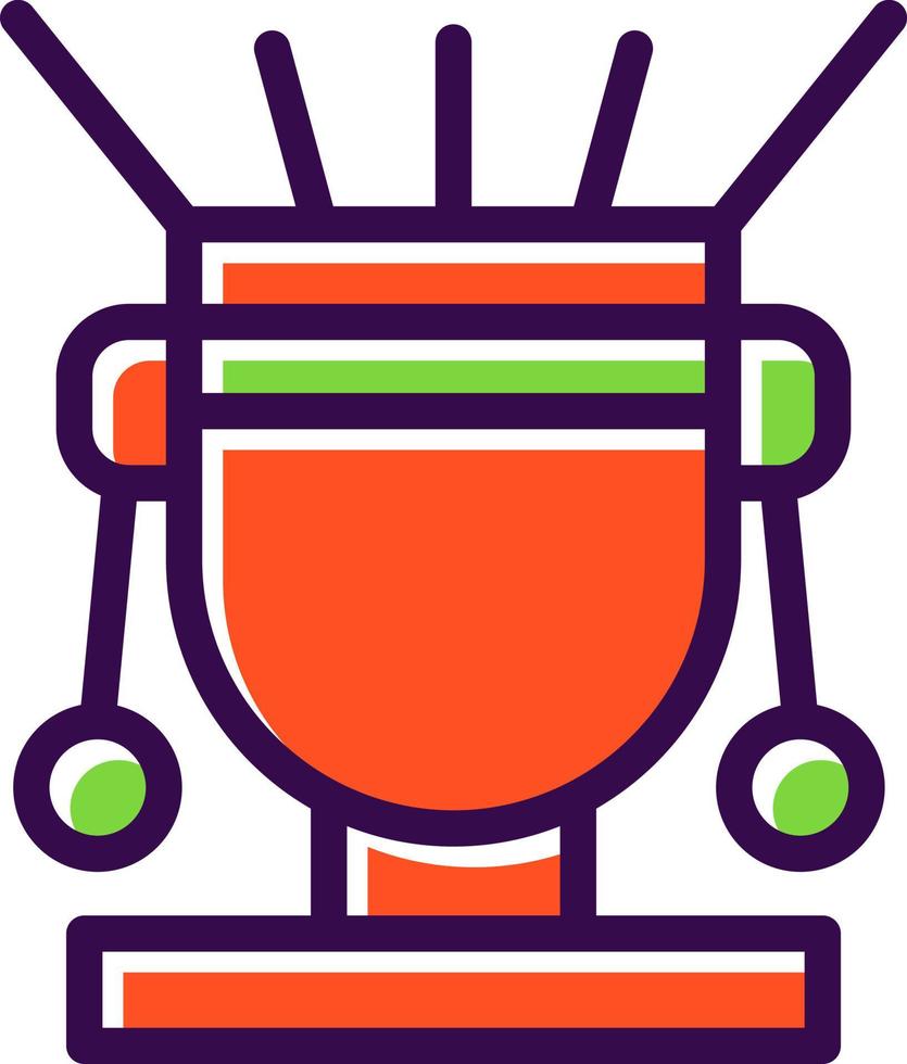 diseño de icono de vector de chamán