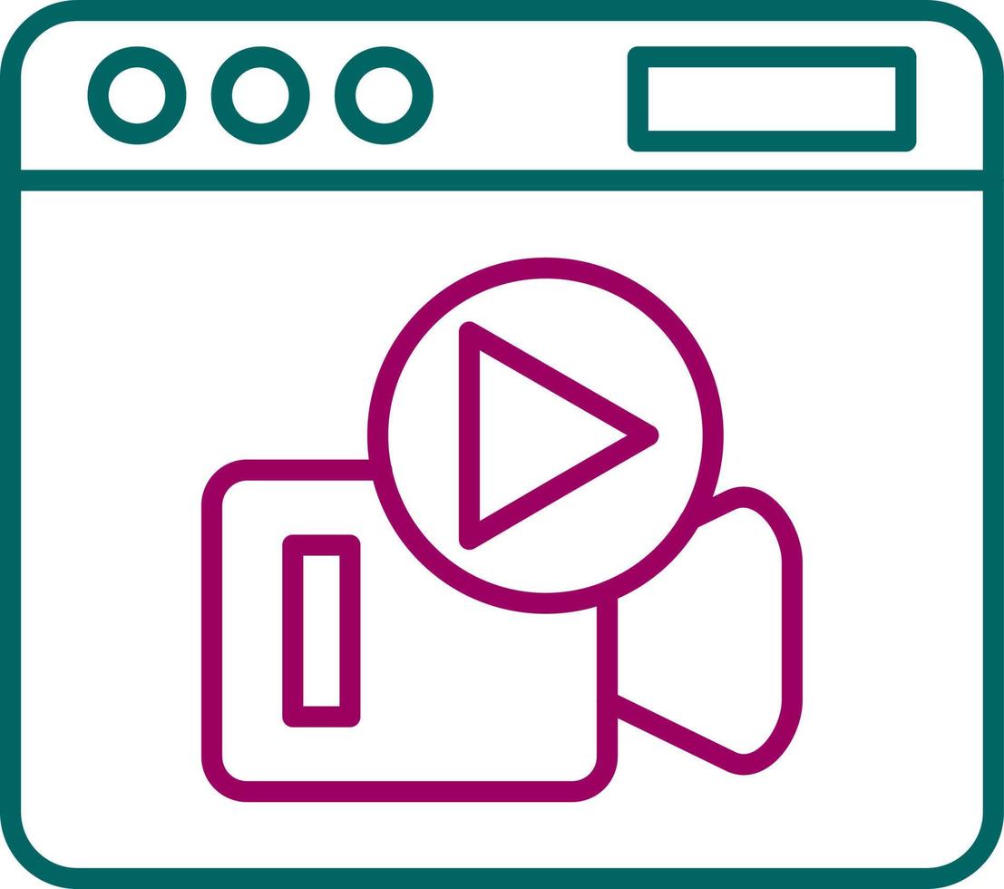Vlog Vector Icon