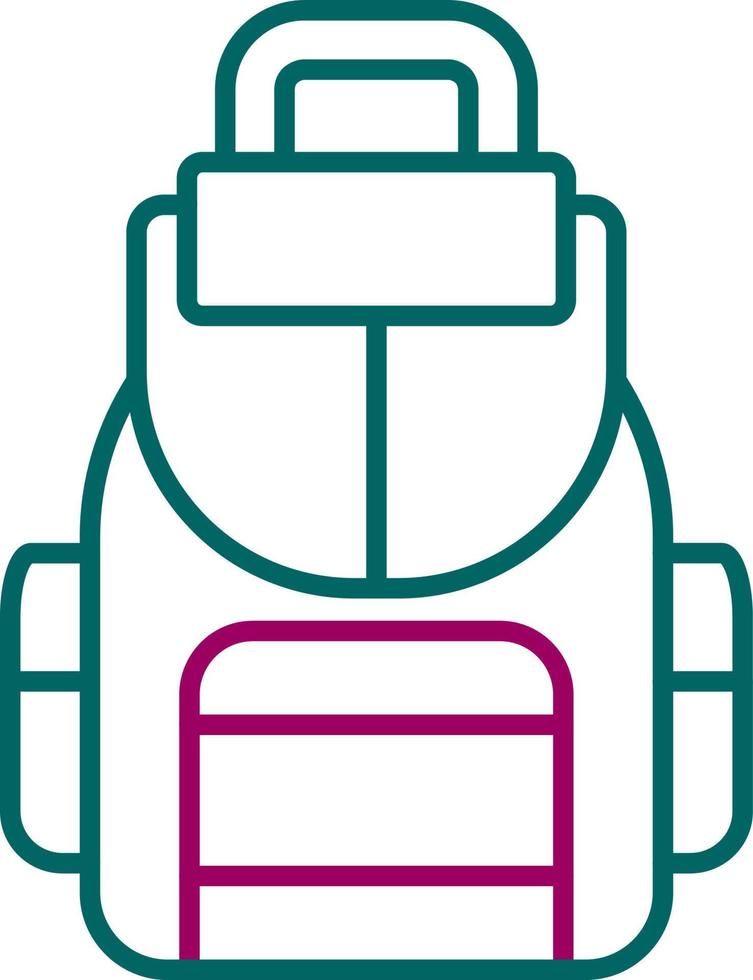Backpack Vector Icon