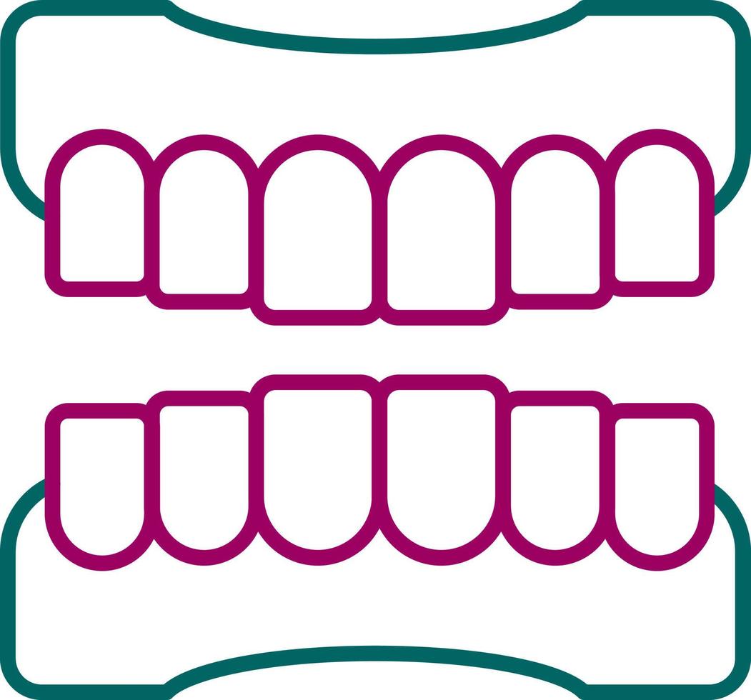 Denture Vector Icon