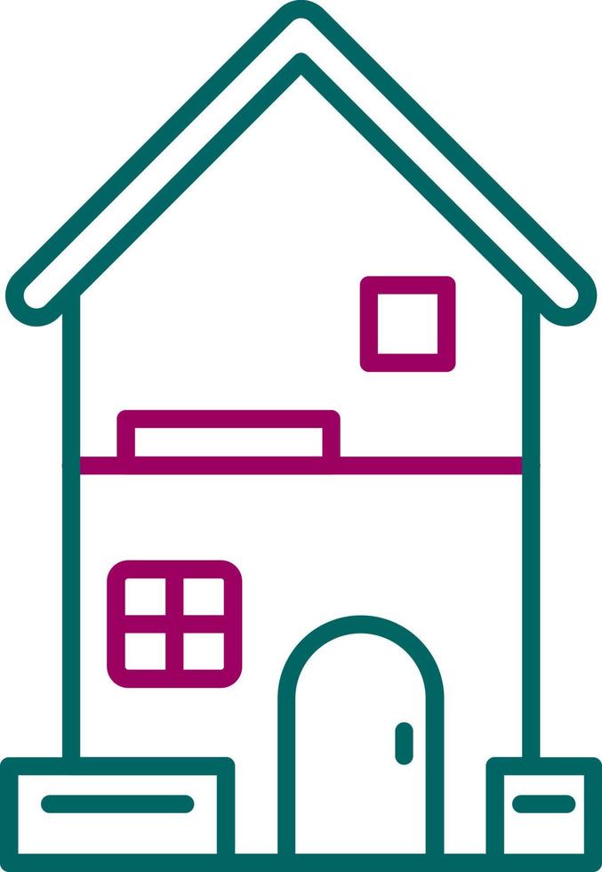 Dolls House Vector Icon