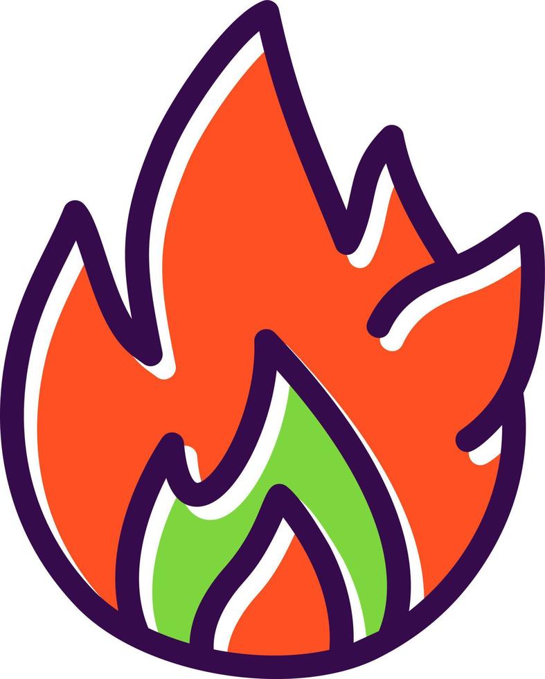 Fire Vector Icon Design