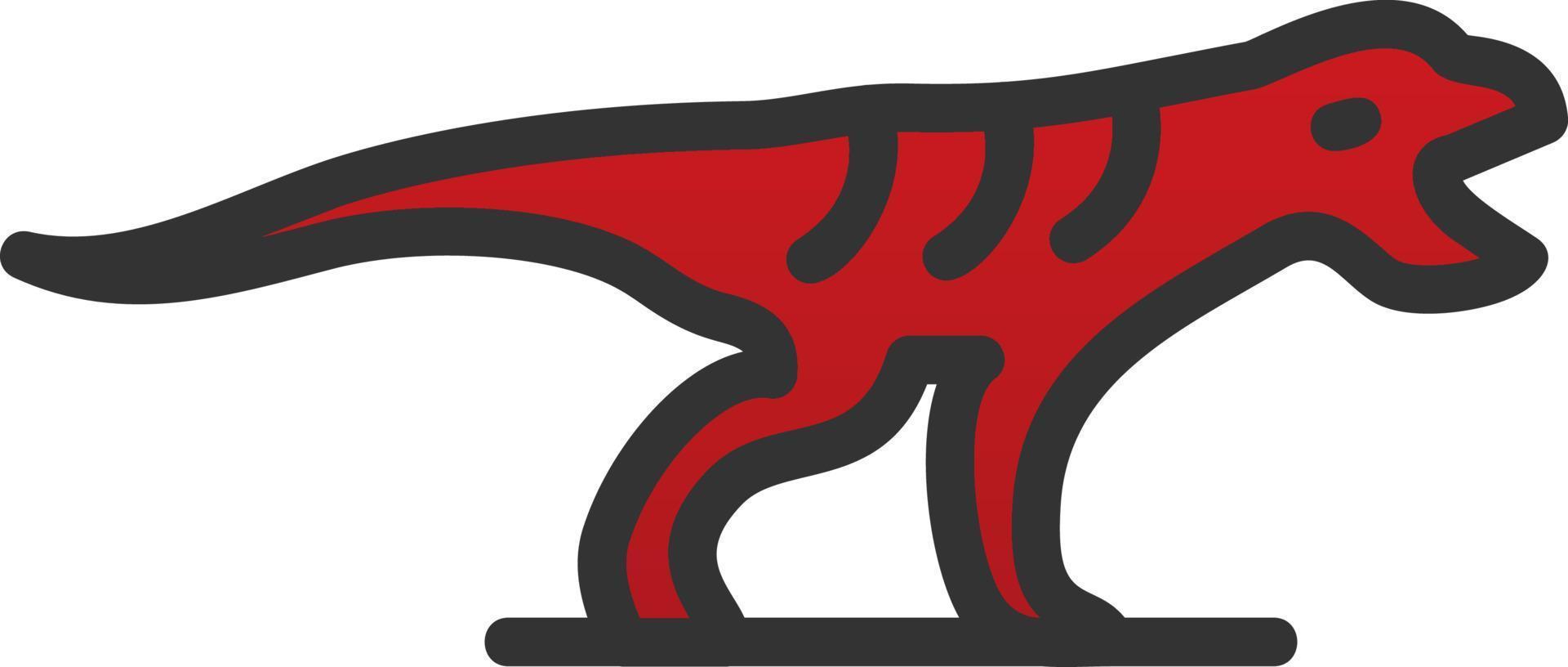 Dinosaur Vector Icon Design