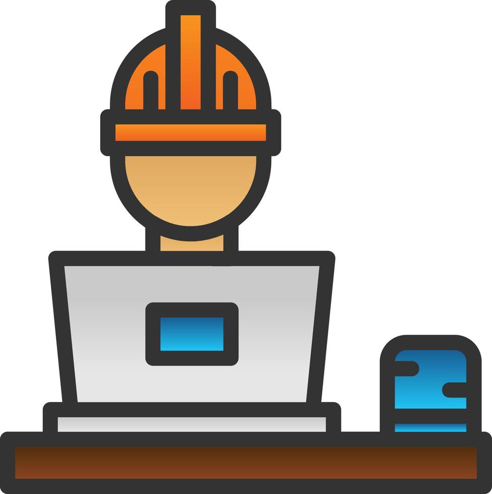 Worker Vector Icon Design