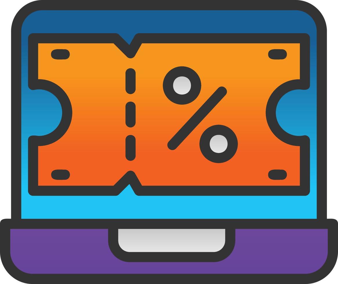 Discount Vector Icon Design